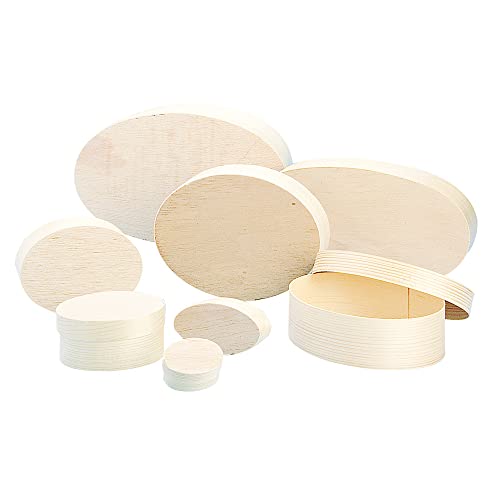Rayher 62389000 Spanschachtel oval, FSC Mix Credit, 11x16x5,5cm Rayher 62389000 Spanschachtel oval, FSC Mix Credit, 11x16x5,5cm von Rayher