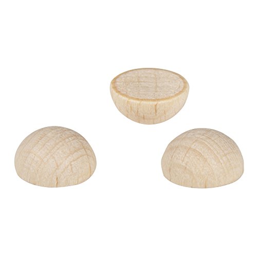 Rayher 6246300 Rohholzhalbkugeln FSC 100%, 10mm ø, SB-Btl 30Stück Rayher 6246300 Rohholzhalbkugeln FSC 100%, 10mm ø, SB-Btl 30Stück von Rayher