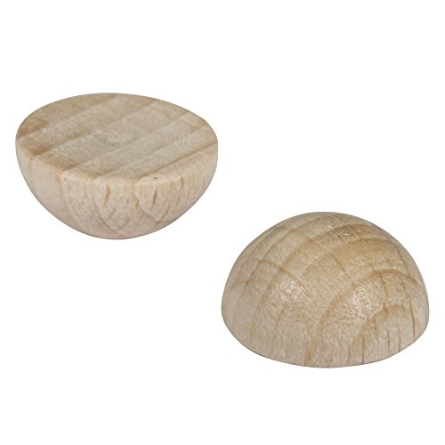 Rayher 6246400 Rohholzhalbkugeln FSC 100%, 12mm ø, SB-Btl 20Stück Rayher 6246400 Rohholzhalbkugeln FSC 100%, 12mm ø, SB-Btl 20Stück von Rayher