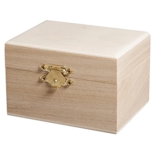 Rayher 62685000 Holz-Schatulle, 9x7x6cm, FSC Mix Credit Rayher 62685000 Holz-Schatulle, 9x7x6cm, FSC Mix Credit von Rayher