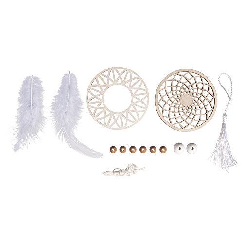 Rayher 62834000 BP Traumfänger Dream, FSC100%, 7cm ø, 26cm, SB-Btl 2Stück Rayher 62834000 BP Traumfänger Dream, FSC100%, 7cm ø, 26cm, SB-Btl 2Stück von Rayher