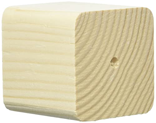 Rayher Hobby 62837000 Holz-Sockel, Beige, 6.5 cm von Rayher