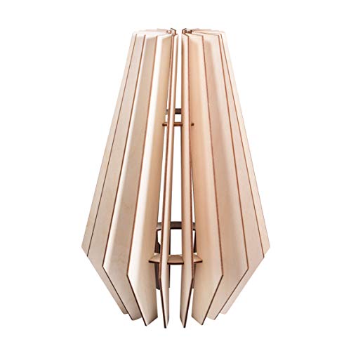 Rayher Bastelset Holz Lamellenlampe Stockholm, skandinavisches Design, aus Naturholz, FSC Mix Credit, 24x24x35cm, 22-tlg., Box 1Set, Lampenschirm für Stehlampe oder Hängelampe, 62898505 Rayher Bastelset Holz Lamellenlampe Stockholm, skandinavisches Design, aus Naturholz, FSC Mix Credit, 24x24x35cm, 22-tlg., Box 1Set, Lampenschirm für Stehlampe oder Hängelampe, 62898505 von Rayher