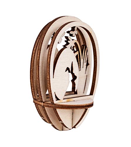Rayher 62948505 Holz-Steckt. Hase und Blumen,FSCMixCred, natur, 8cm Rayher 62948505 Holz-Steckt. Hase und Blumen,FSCMixCred, natur, 8cm von Rayher