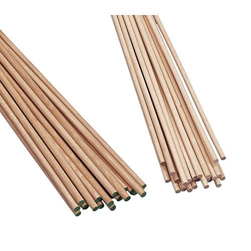 Rayher 6411600 Rundstäbe aus Buche, 12mm ø, 1m, astfrei Rayher 6411600 Rundstäbe aus Buche, 12mm ø, 1m, astfrei von Rayher