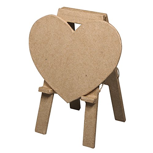 Rayher 67026000 Pappm. Staffelei FSC Recycled 100%, 13x7x0,2cm, mit Herz-Schild Rayher 67026000 Pappm. Staffelei FSC Recycled 100%, 13x7x0,2cm, mit Herz-Schild von Rayher