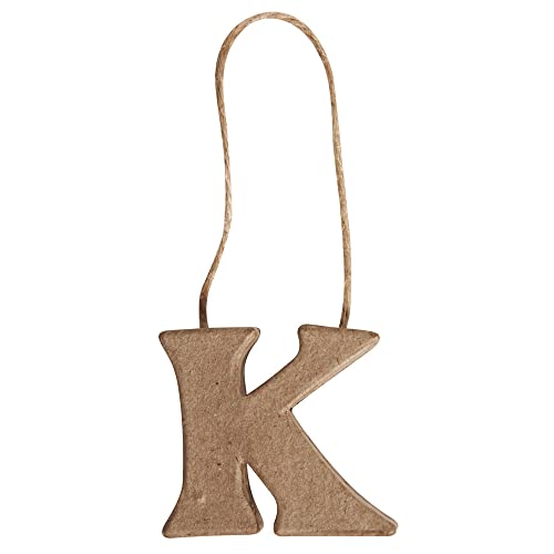 Rayher 67085000 Pappmaché Buchstabe K FSC Recycled 100%, 4x4,3x1cm, mi Rayher 67085000 Pappmaché Buchstabe K FSC Recycled 100%, 4x4,3x1cm, mi von Rayher
