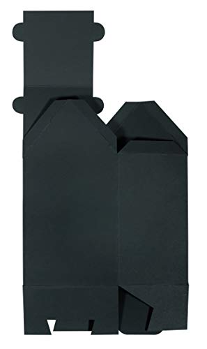 Rayher 67349576 Faltschachtel Haus, 3 Stück, schwarz durchgefärbt, 10 x 7,5 x 20 cm, Geschenkkarton, Geschenkbox, Geschenkkarton Rayher 67349576 Faltschachtel Haus, 3 Stück, schwarz durchgefärbt, 10 x 7,5 x 20 cm, Geschenkkarton, Geschenkbox, Geschenkkarton von Rayher