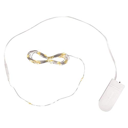 Rayher 69137000 Micro LED-Lichterkette mit Draht, 220cm, 20 Lichter, S Rayher 69137000 Micro LED-Lichterkette mit Draht, 220cm, 20 Lichter, S von Rayher