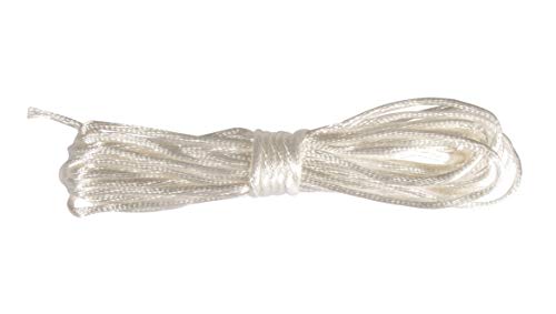 Rayher Fädelschnur, weiß, 1,5 mm ø, Karte 5 m, schweiß- und speichelfest, zum Auffädeln von Perlen, zur Schmuckherstellung, zum Basteln von Spielzeug, Perlenschnur, 69227102 Rayher Fädelschnur, weiß, 1,5 mm ø, Karte 5 m, schweiß- und speichelfest, zum Auffädeln von Perlen, zur Schmuckherstellung, zum Basteln von Spielzeug, Perlenschnur, 69227102 von Rayher