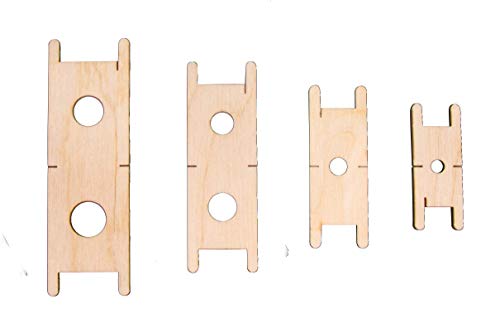 Rayher Quasten Maker, Quasten selbst machen, Holz, FSC zertifiziert, 4 Stück, Quastenlängen 5,5 cm, 7 cm, 9 cm,11 cm, 69246505, Natur Rayher Quasten Maker, Quasten selbst machen, Holz, FSC zertifiziert, 4 Stück, Quastenlängen 5,5 cm, 7 cm, 9 cm,11 cm, 69246505, Natur von Rayher