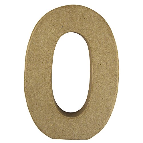 Rayher 71723000 Pappmaché Buchstabe "O" FSC Recycled 100 %, 15x10,5x3 cm Rayher 71723000 Pappmaché Buchstabe "O" FSC Recycled 100 %, 15x10,5x3 cm von Rayher