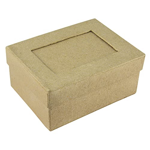 Rayher 71744000 Pappm. Passep.Schachtel FSC Recycled100%, 12x9x5cm von Rayher