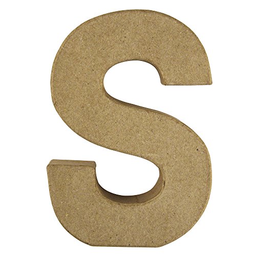 Rayher Pappmaché Buchstabe S, FSC Recycled 100%, 15x10,5x3 cm, 71780000 Rayher Pappmaché Buchstabe S, FSC Recycled 100%, 15x10,5x3 cm, 71780000 von Rayher