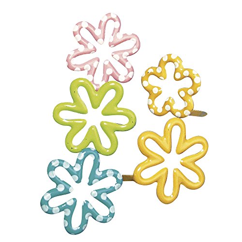Rayher 7858149 Brads Blume, 20-25 mm ø, Blisterbox 24 Stück, gemischt Rayher 7858149 Brads Blume, 20-25 mm ø, Blisterbox 24 Stück, gemischt von Rayher