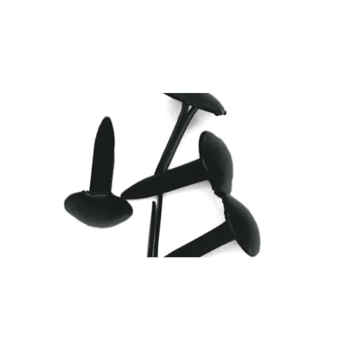 Rayher Brads „Rund“, 4 mm + 8 mm ø gemischt, Farbe schwarz, Blisterbox 75 Stück, Rundkopf-Klammern, Metall, Mini-Brads für Scrapbooking und zum Basteln, Musterklammern, Spreizklammern, 7871601 Rayher Brads „Rund“, 4 mm + 8 mm ø gemischt, Farbe schwarz, Blisterbox 75 Stück, Rundkopf-Klammern, Metall, Mini-Brads für Scrapbooking und zum Basteln, Musterklammern, Spreizklammern, 7871601 von Rayher