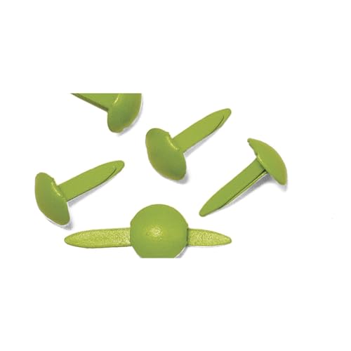 Rayher 7871611 Brads Rund , 4+8 mm, Blisterbox 75 Stück, h.grün Rayher 7871611 Brads Rund , 4+8 mm, Blisterbox 75 Stück, h.grün von Rayher