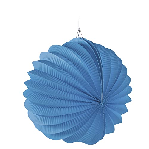 Rayher 87106374 Papier Lampion, inklusive Schnur zum Aufhängen, 22cm ø, azurblau, Partydekoration Rayher 87106374 Papier Lampion, inklusive Schnur zum Aufhängen, 22cm ø, azurblau, Partydekoration von Rayher