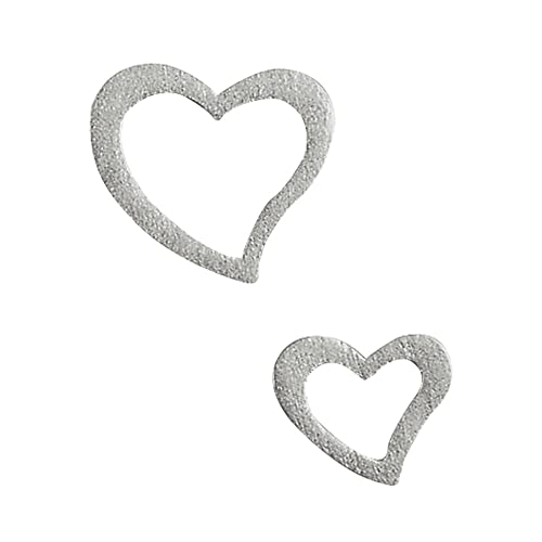 Rayher 8827022 Holz-Streuteile Herzen, Btl. 24 Stück, 1,5 und 4 cm, Holzstreuteile, Tischstreuer, Tischdeko, Streudeko, Hochzeit, Tischschmuck, Dekoherzen, Streuherzen, silber Rayher 8827022 Holz-Streuteile Herzen, Btl. 24 Stück, 1,5 und 4 cm, Holzstreuteile, Tischstreuer, Tischdeko, Streudeko, Hochzeit, Tischschmuck, Dekoherzen, Streuherzen, silber von Rayher