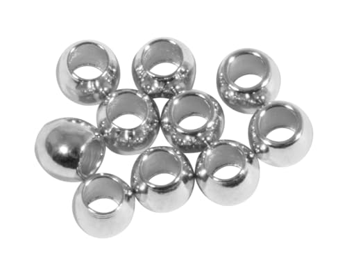 Rayher Abstandsperlen, Metall, silber, 3 x 2,5 mm, Lochdurchmesser 1,7 mm, Btl.10 Stück, Metallperlen, Zwischenperlen Metall, Schmuckperlen Metall, 22970606 Rayher Abstandsperlen, Metall, silber, 3 x 2,5 mm, Lochdurchmesser 1,7 mm, Btl.10 Stück, Metallperlen, Zwischenperlen Metall, Schmuckperlen Metall, 22970606 von Rayher