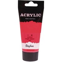Rayher Acrylic Acrylfarben echtrot 75,0 ml von Rayher