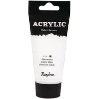 Rayher Acrylic Acrylfarben weiß 75,0 ml von Rayher