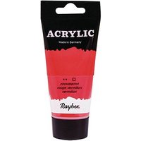 Rayher Acrylic Acrylfarben zinnoberrot 75,0 ml von Rayher