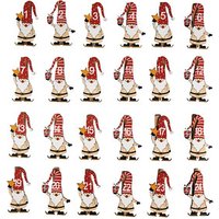 Rayher Adventskalenderzahlen Wichtel rot/weiß Rayher Adventskalenderzahlen Wichtel rot/weiß von Rayher