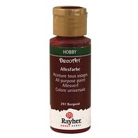 Rayher Allesfarbe Acrylfarben burgund 59,0 ml von Rayher