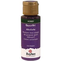 Rayher Allesfarbe Acrylfarben violett 59,0 ml von Rayher