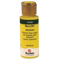 Rayher Allesfarbe Acrylfarben zitrone 59,0 ml von Rayher