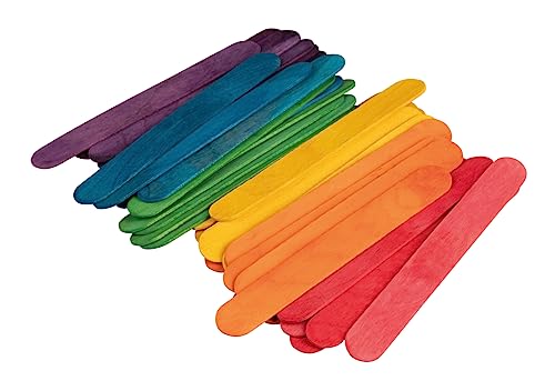 Rayher Bastelhölzer, bunt gemischt, 15 x 2 cm, 36 Stück, Holzspatel zum Basteln, Holzstiele, Bastelhölzer, FSC zertifiziert, für Modellbau und viele Bastelarbeiten, 64582999 Rayher Bastelhölzer, bunt gemischt, 15 x 2 cm, 36 Stück, Holzspatel zum Basteln, Holzstiele, Bastelhölzer, FSC zertifiziert, für Modellbau und viele Bastelarbeiten, 64582999 von Rayher
