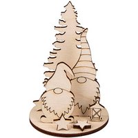 Rayher Bastelholz natur Set Steckteile Wichtel Ø 6,0 cm Rayher Bastelholz natur Set Steckteile Wichtel Ø 6,0 cm von Rayher