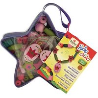 Rayher Bastelset Holzperlen Sternenzauber rosa/grün Rayher Bastelset Holzperlen Sternenzauber rosa/grün von Rayher