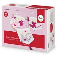 Rayher Bastelset Wimpelkette Einhorn von Rayher