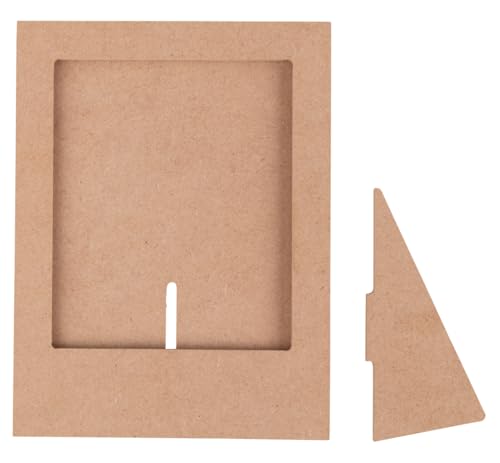 Rayher Bilderrahmen, MDF, 12,5 x 16,5 cm, Fotorahmen, zum Stellen, Holz FSC zertifiziert, 64657000 Rayher Bilderrahmen, MDF, 12,5 x 16,5 cm, Fotorahmen, zum Stellen, Holz FSC zertifiziert, 64657000 von Rayher