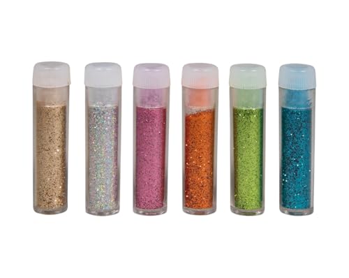 Rayher Bio-Glitter ultrafein, Farbsortierung, gold, silber, flieder, orange, grün, hellblau, Set 6 Farben à 2 g, Glitzer ideal zum Basteln und Dekorieren, biologisch abbaubar,Box gesamt 12 g, 39594990 Rayher Bio-Glitter ultrafein, Farbsortierung, gold, silber, flieder, orange, grün, hellblau, Set 6 Farben à 2 g, Glitzer ideal zum Basteln und Dekorieren, biologisch abbaubar,Box gesamt 12 g, 39594990 von Rayher
