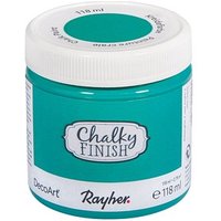 Rayher Chalky Finish Kreidefarben meergrün 118 ml von Rayher
