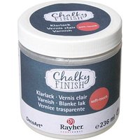Rayher Chalky Finish soft-touch Klarlack transparent 236,0 ml von Rayher