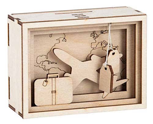 Rayher DIY Geldgeschenk Verpackung "Journey" für Reise und Urlaub, 3D aus Holz zum Gestalten Geschenkbox, 12-teilig, 11,5x8,5x5cm, Box 1Set, FSC Mix Credit, 62920505, Natur Rayher DIY Geldgeschenk Verpackung "Journey" für Reise und Urlaub, 3D aus Holz zum Gestalten Geschenkbox, 12-teilig, 11,5x8,5x5cm, Box 1Set, FSC Mix Credit, 62920505, Natur von Rayher