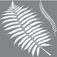 Rayher Dekor-Schablone Botanic grau von Rayher