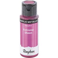 Rayher Extreme Sheen Acrylfarben metallic pink 59,0 ml von Rayher