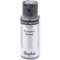 Rayher Extreme Sheen Acrylfarben metallic silber 59,0 ml von Rayher