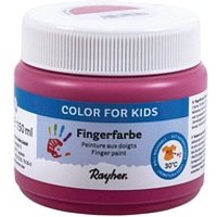 Rayher Fingerfarbe pink 150,0 ml von Rayher