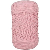 Rayher Garn Recycling Braidy rosa matt rosa 2,0 mm x ca. 250,0 m von Rayher