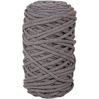 Rayher Garn Recycling Braidy steingrau matt grau 4,0 mm x 65,0 m von Rayher