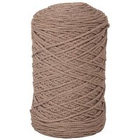 Rayher Garn Recycling Braidy taupe matt taupe 2,0 mm x ca. 250,0 m von Rayher