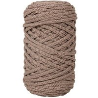 Rayher Garn Recycling Braidy taupe matt taupe 4,0 mm x 65,0 m von Rayher