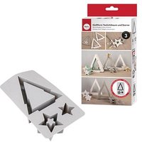 Rayher Gießform Silikon Teelichtbaum und Sterne grau Rayher Gießform Silikon Teelichtbaum und Sterne grau von Rayher