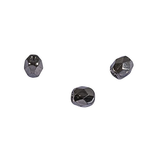 Rayher Glas Schliffperle, 4mm, irisierend, blaugrau, Dose 100 Stück, 14200572 Rayher Glas Schliffperle, 4mm, irisierend, blaugrau, Dose 100 Stück, 14200572 von Rayher